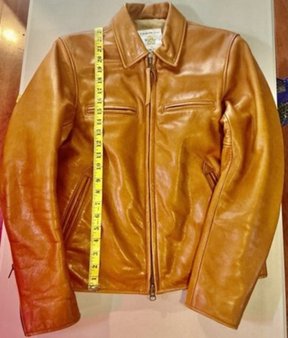 Taylor Stitch Men's Brown Motorcycle Jacket Thinsulate Lined Full Zip Slim XS